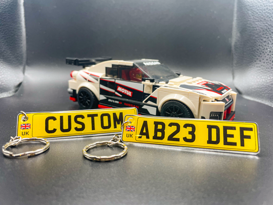 Custom Plate Keychain