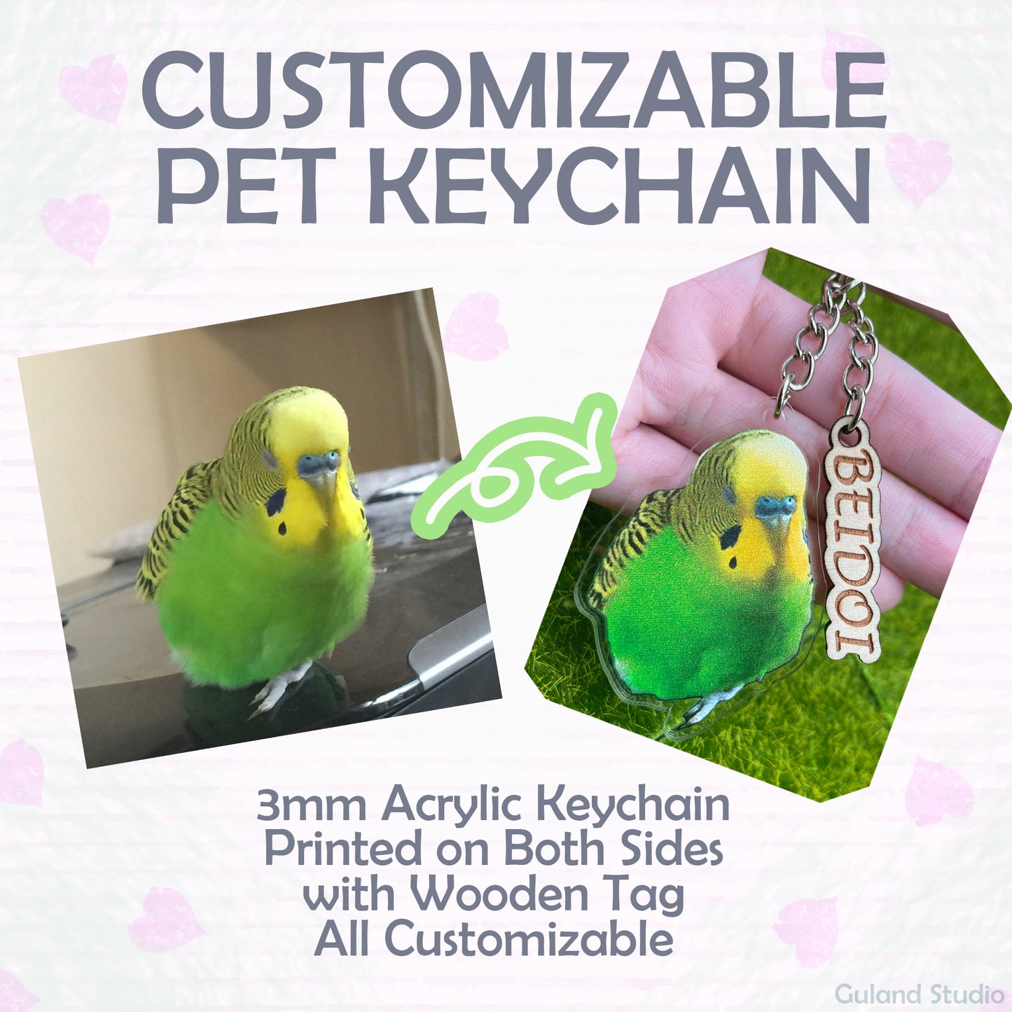 Custom Pet Keychain